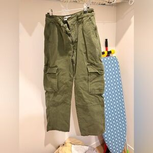 TNA Women's Olive Cargo Pants